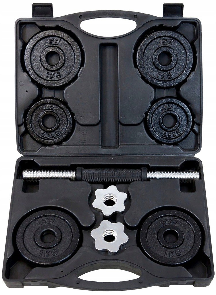 ZESTAW HANTLI ŻELIWNYCH 2x7 KG EB FIT Kod producenta EB FIT Hantla 7 kg