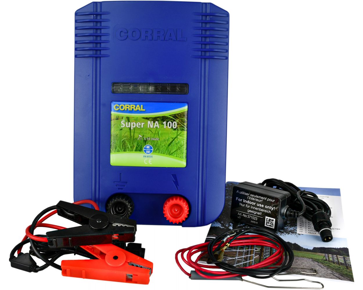 Elektrizátor Coral NA100 Duo pastuch síť baterie