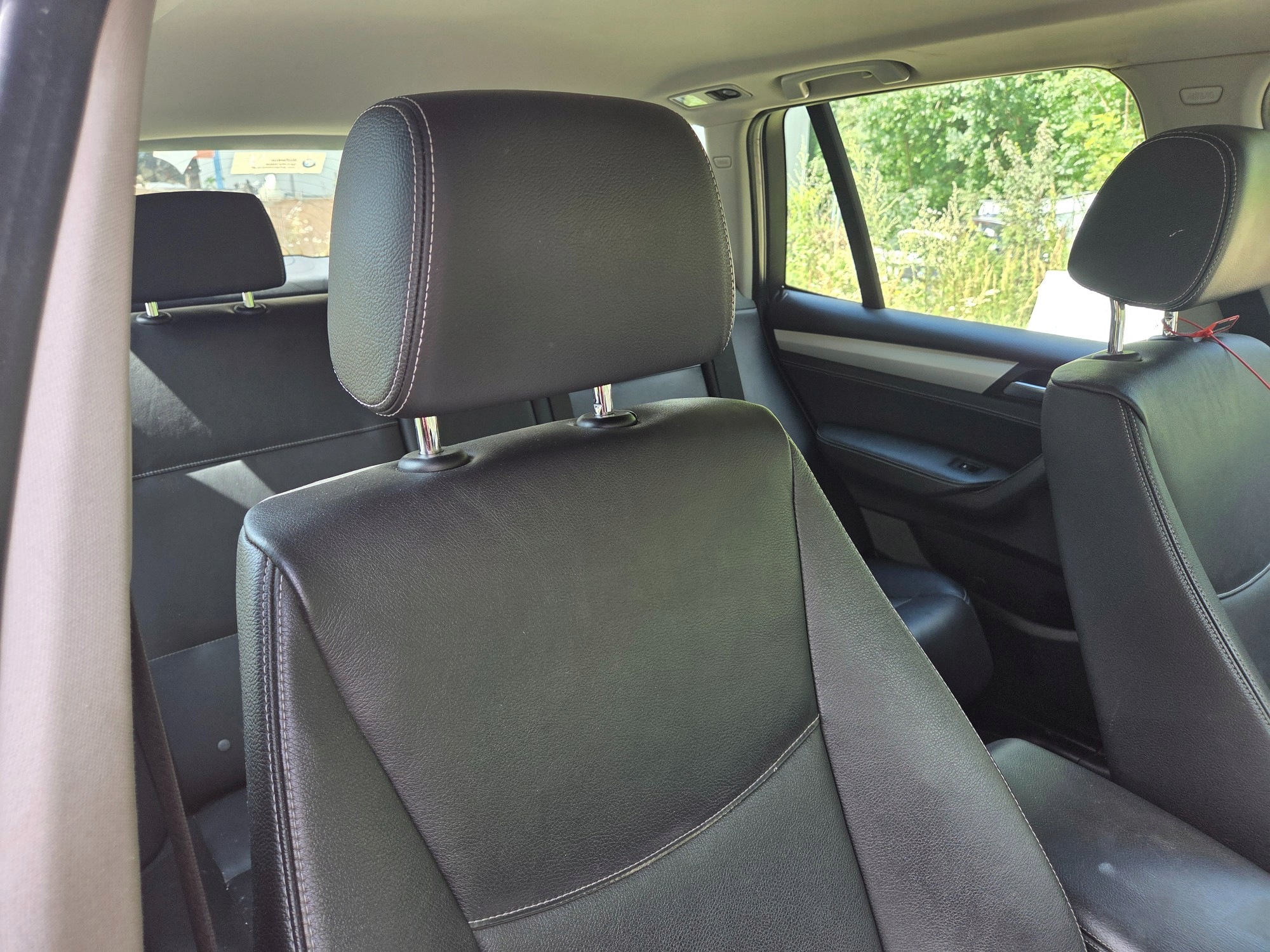 BMW X3 F25 Sitze schwarze Leder