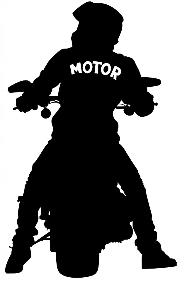 

Naklejki Na Ścianę Naklejka Motor Motocykl 100cm