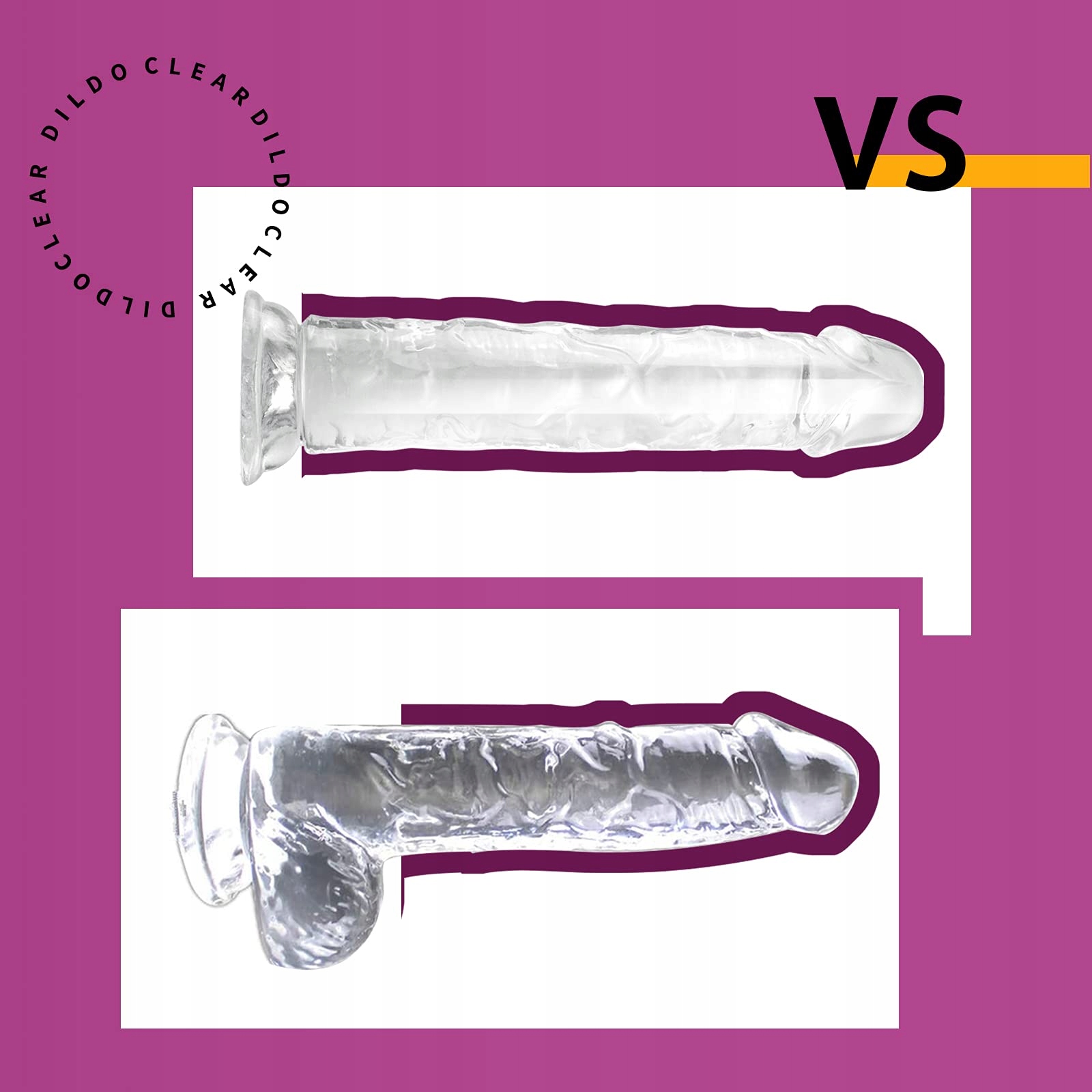 REALISTISCHER Dildo 15 cm Przezroczysty Z Przyssawką Dla Kobiet — miniatura 5