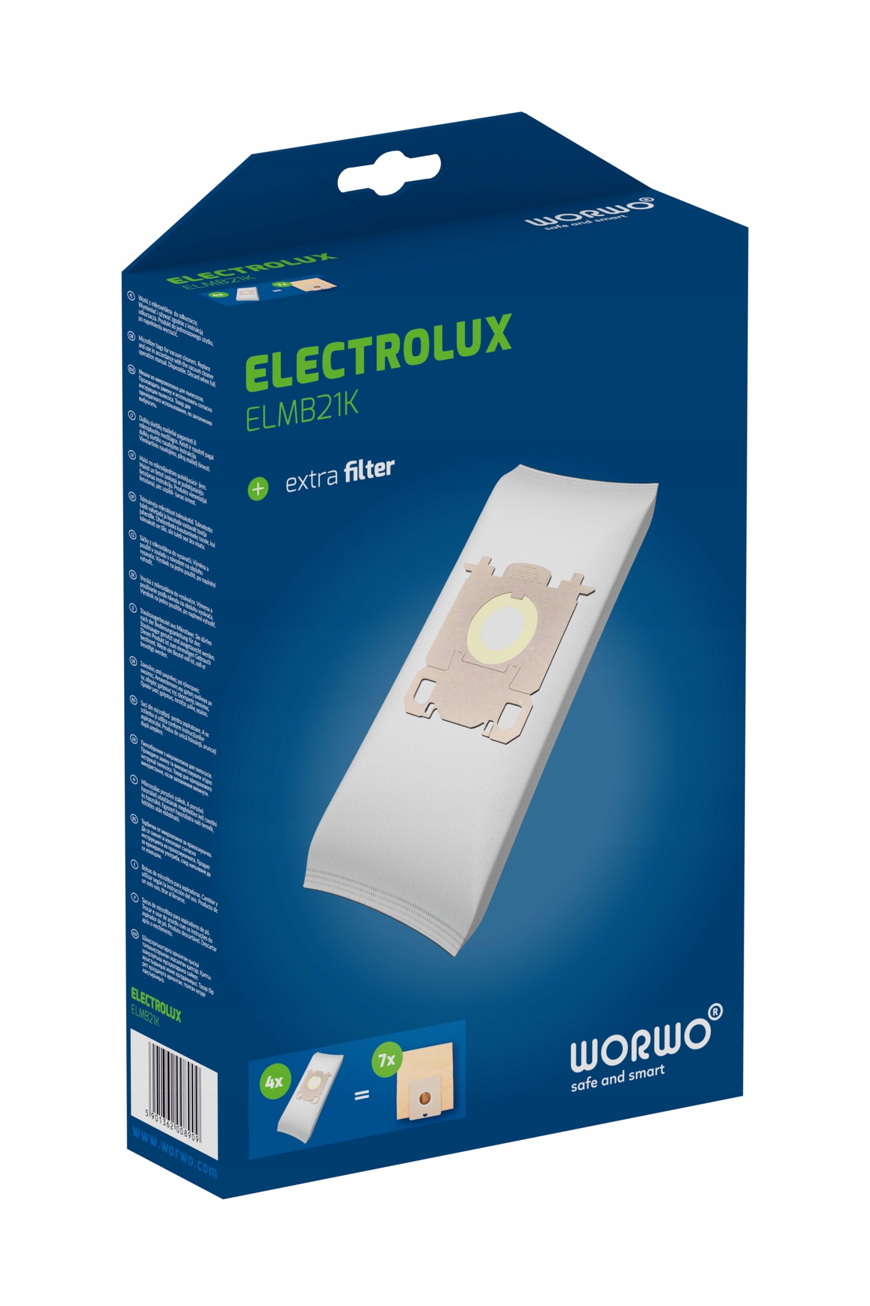 16 X WORKI DO ELECTROLUX EUSC62-DB Producent Worwo