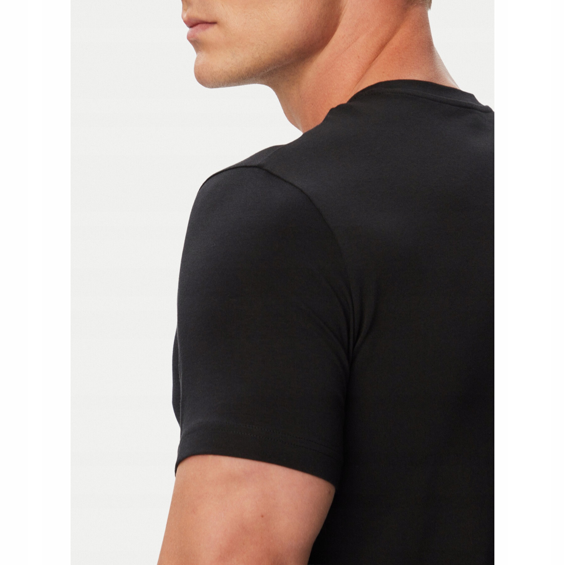 Męskie T-Shirt EM000377 AF25030 czarny