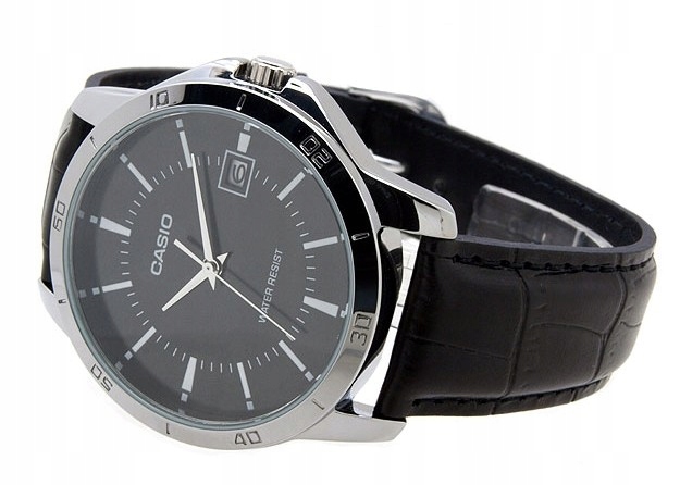 

Zegarek Męski Casio MTP-V004L-1 Klasyk Data Czarny