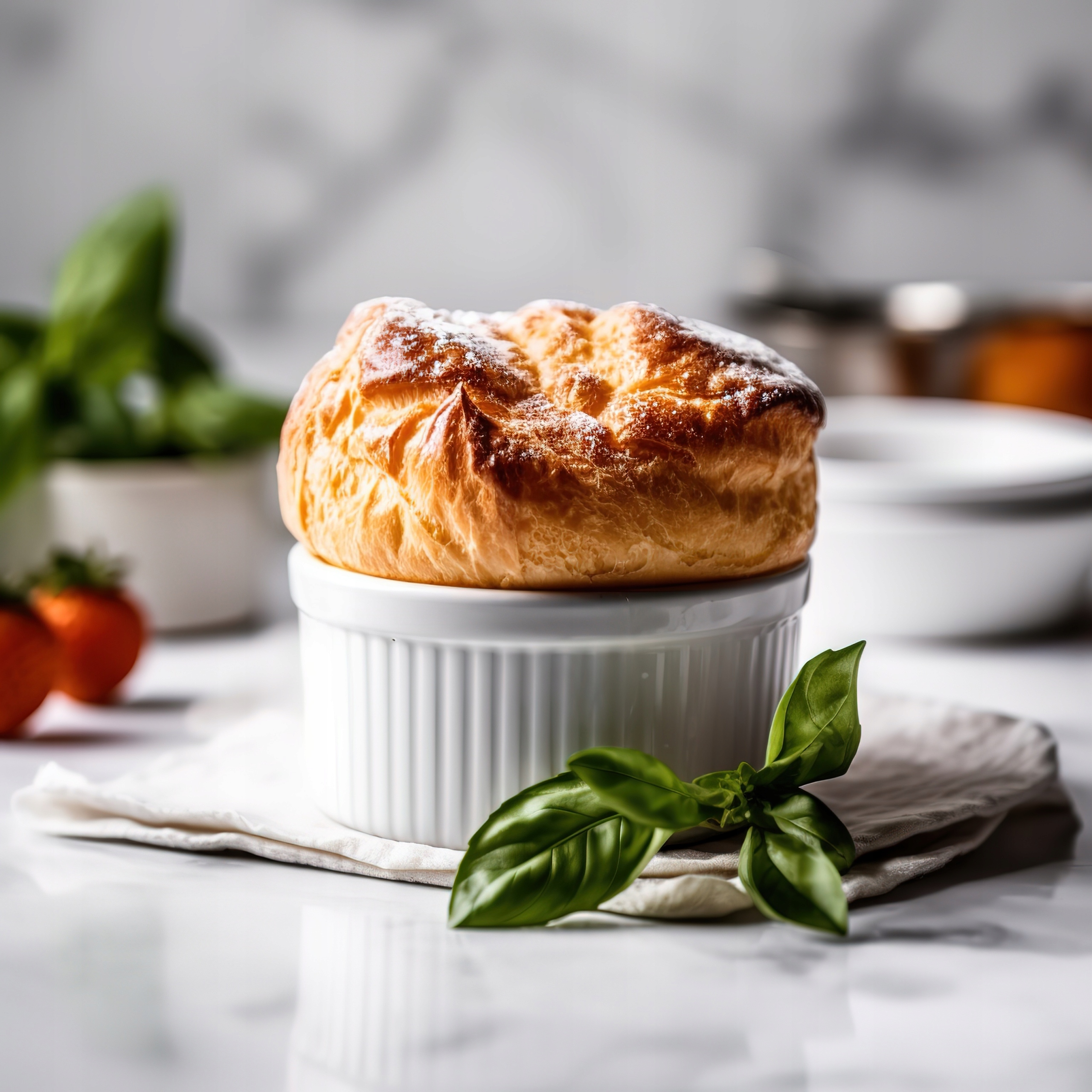 Porcelanowa miseczka kokilka do CREME BRULLE 8,5 cm BIAŁA MPL Marka inna