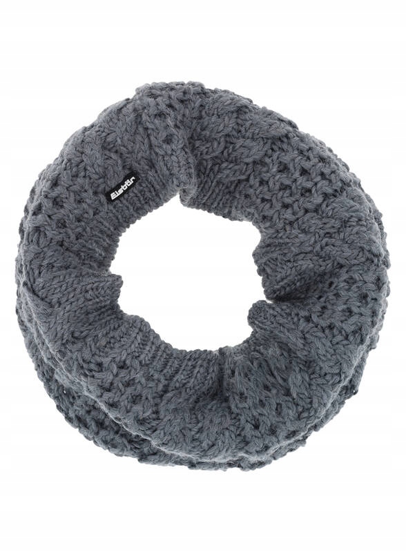Edamský šátek Eisbar šál Afra Loop antracitová barva