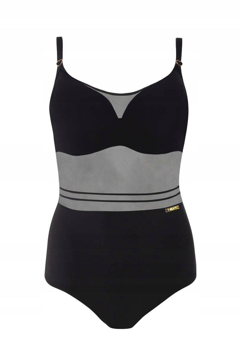 Self Jednodílné plavky Monte Carlo 7 černé 70C