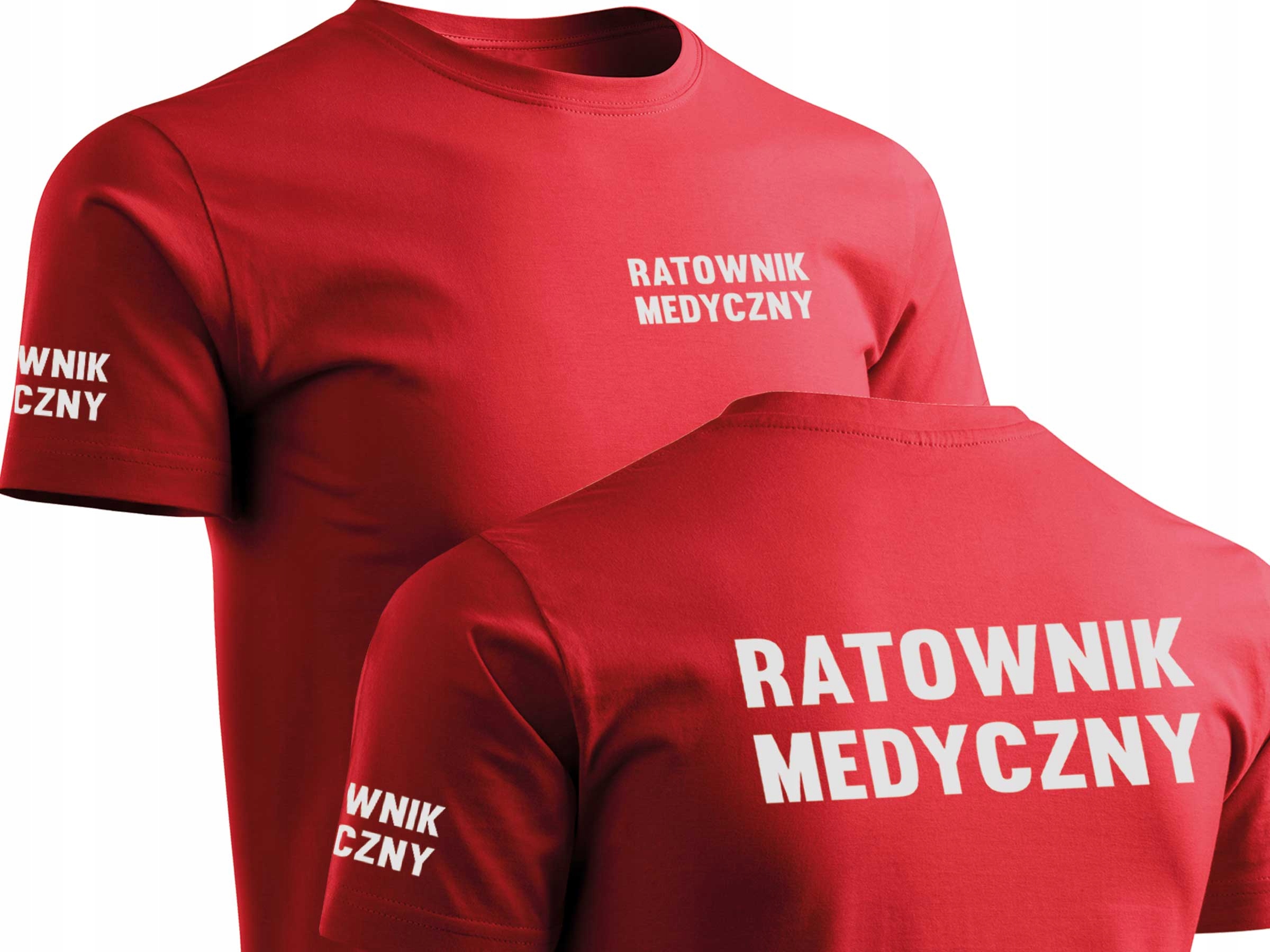 

Bluzka Bawełniana Ratownik Medyczny Odblaskowa XL