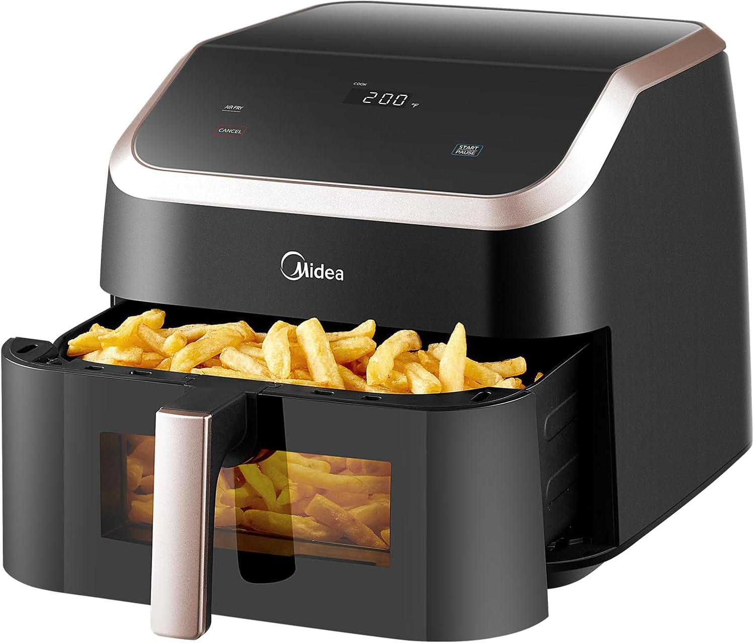 MIDEA Frytkownica Beztłuszczowa XXL 9L 8w1 Grill Pieczenie Dehydratacja — miniatura 8