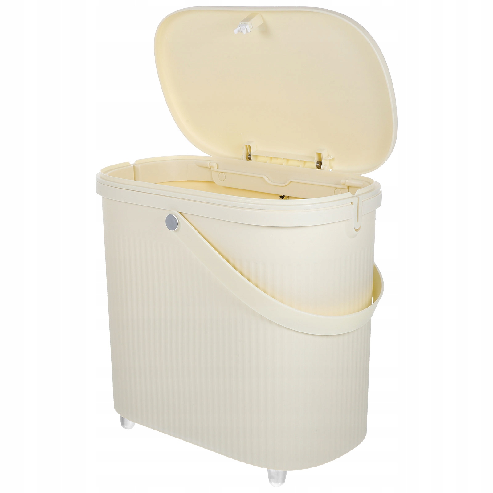 WĄSKI KOSZ NA ŚMIECI Z POKRYWĄ ŁAZIENKOWY KOSZ NA ŚMIECI