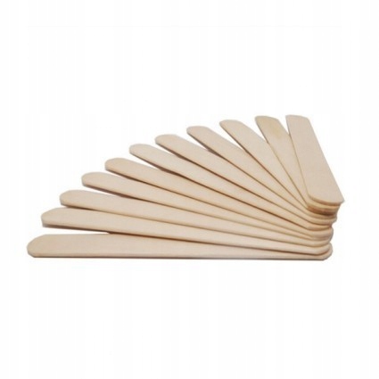 

Drewniane Szpatułki Patyczki Do Wazeliny 10szt.