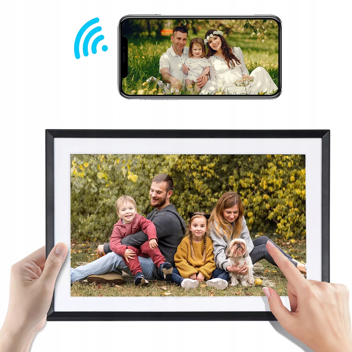 32GB Wi-fi 10.1PALCOVÝ Dotykový Digitální Rámeček Na Fotografie, Vynikající Dárek