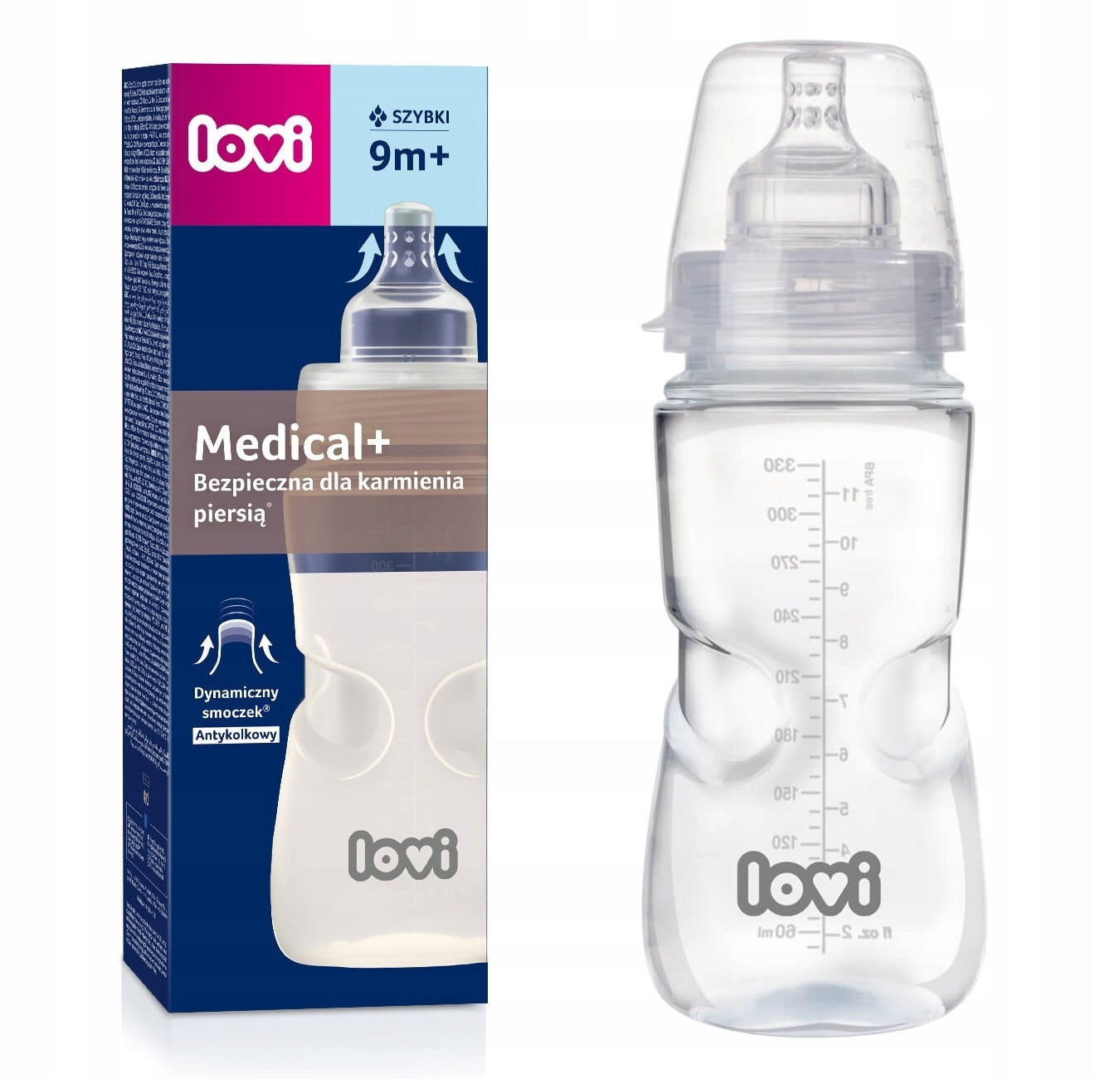 Lovi Butelka Medical + 330ml