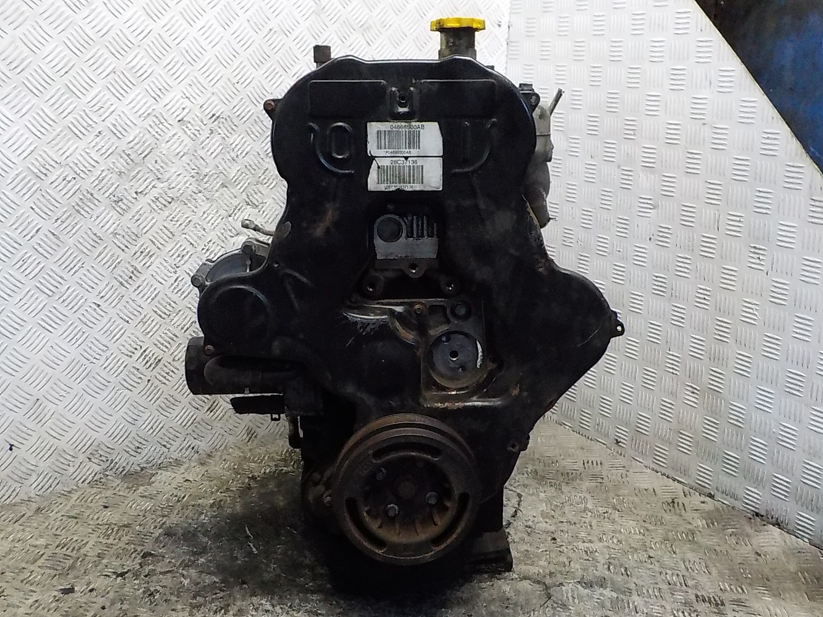 CHRYSLER VOYAGER IV engine 2.8 CRD 150 KM VM28C mileage 174 thousand.