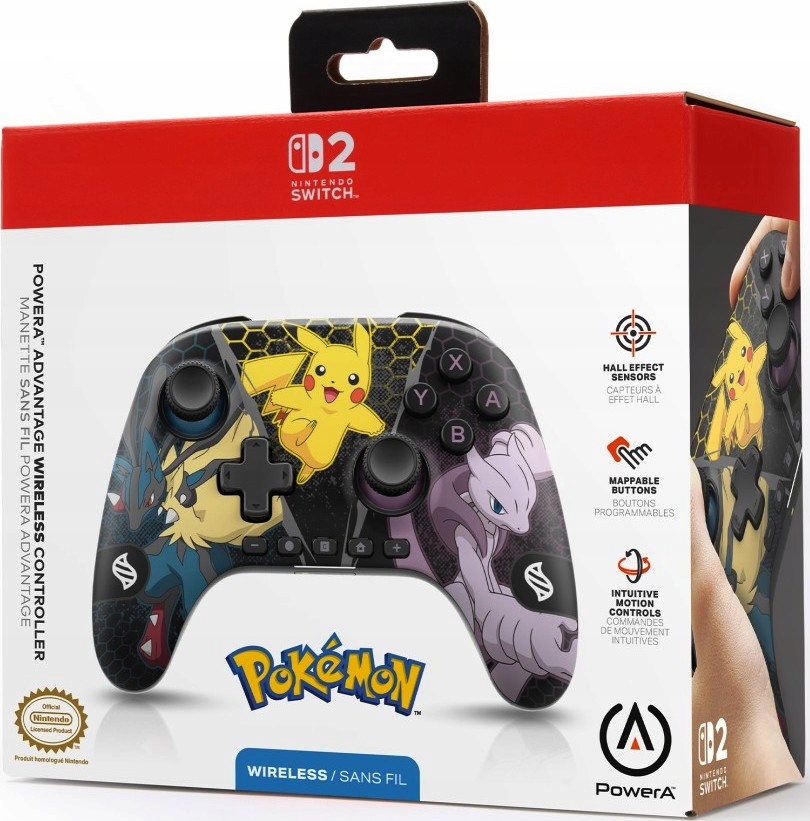 PowerA SWITCH2 Bezdrátový ovladač Advantage Pokémon: Evolutions