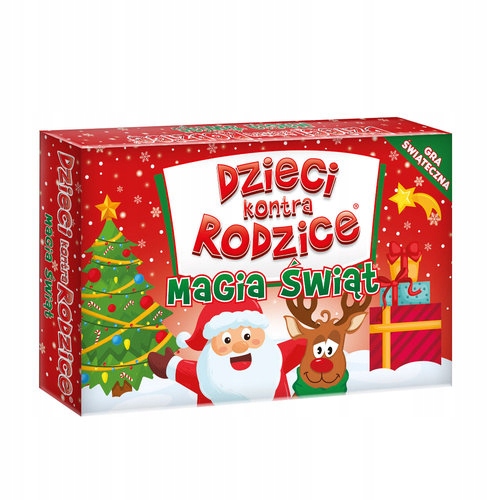 

Dzieci Kontra Rodzice Magia Świąt Gra Rodzinna 6+