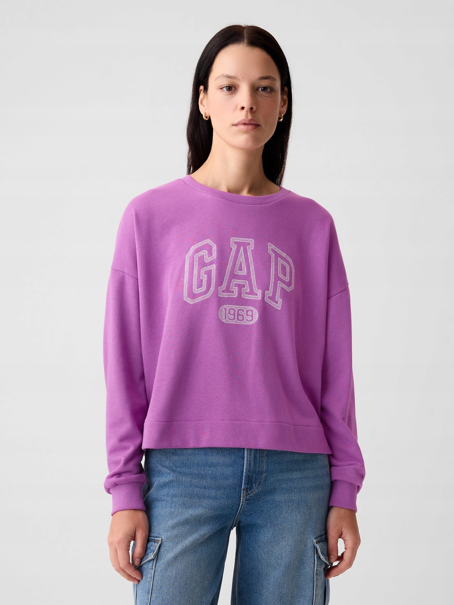 Gap Mikina s logem oversize