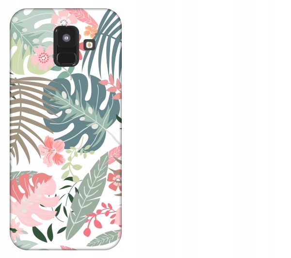 

Etui pokrowiec Samsung Galaxy A6 2018 Tropical flo