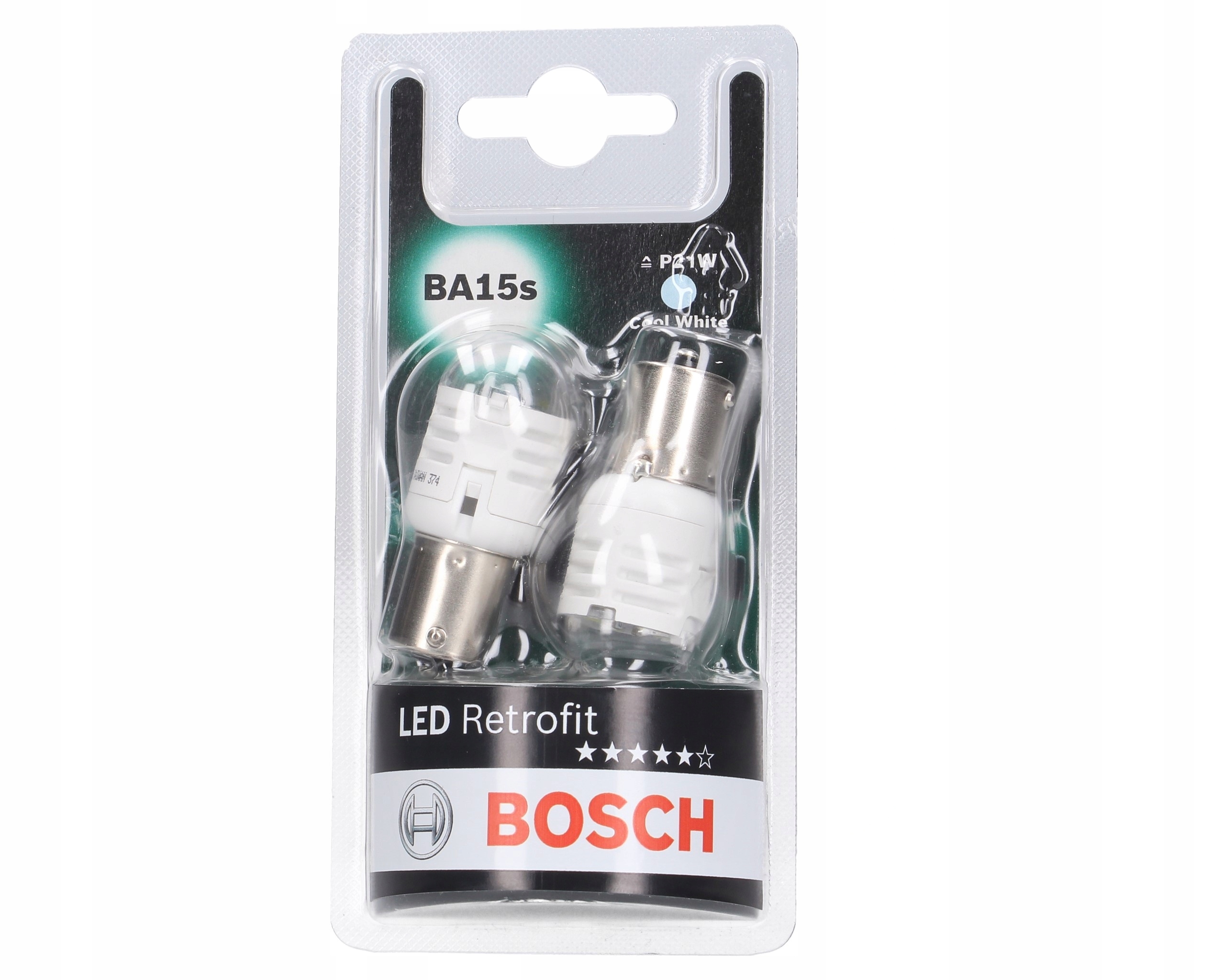 žárovka Bosch P21W 12V 1W BA15s 6000K Led Retrofit