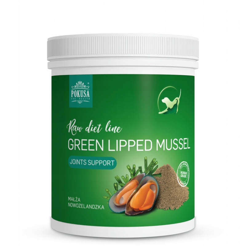 Levně Pokusa Rawdietline Novozélandská Mušle 150 G Na Chrupavky A Klouby A Kůži