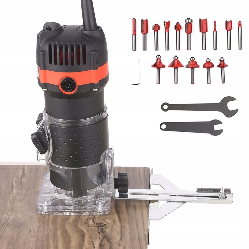 Profesionální Frézovací Stroj Na Řezání Hran 800W 30000 Ot/min