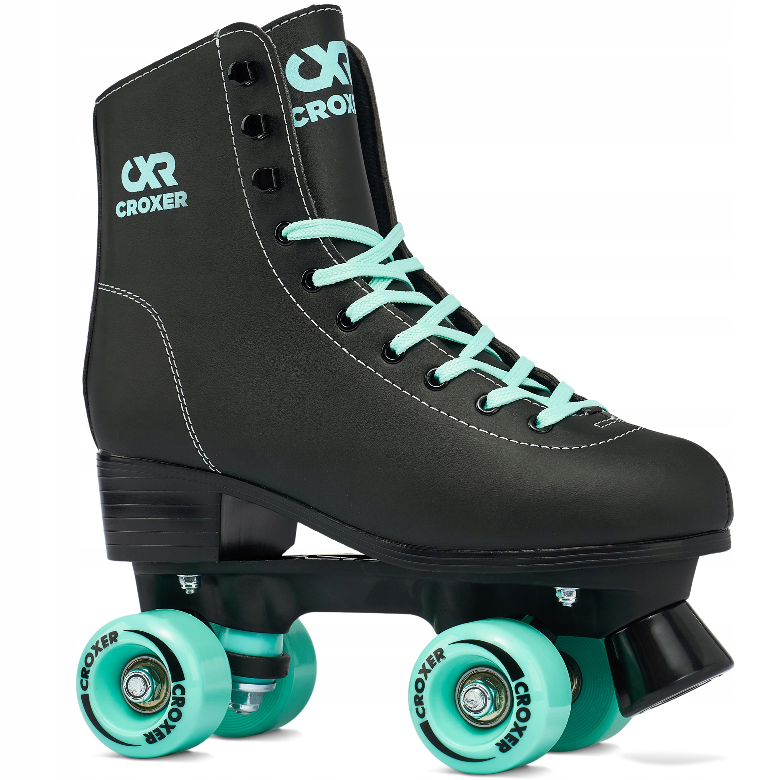 Klasyczne Retro Wrotki Croxer Alessa Black/Mint 42