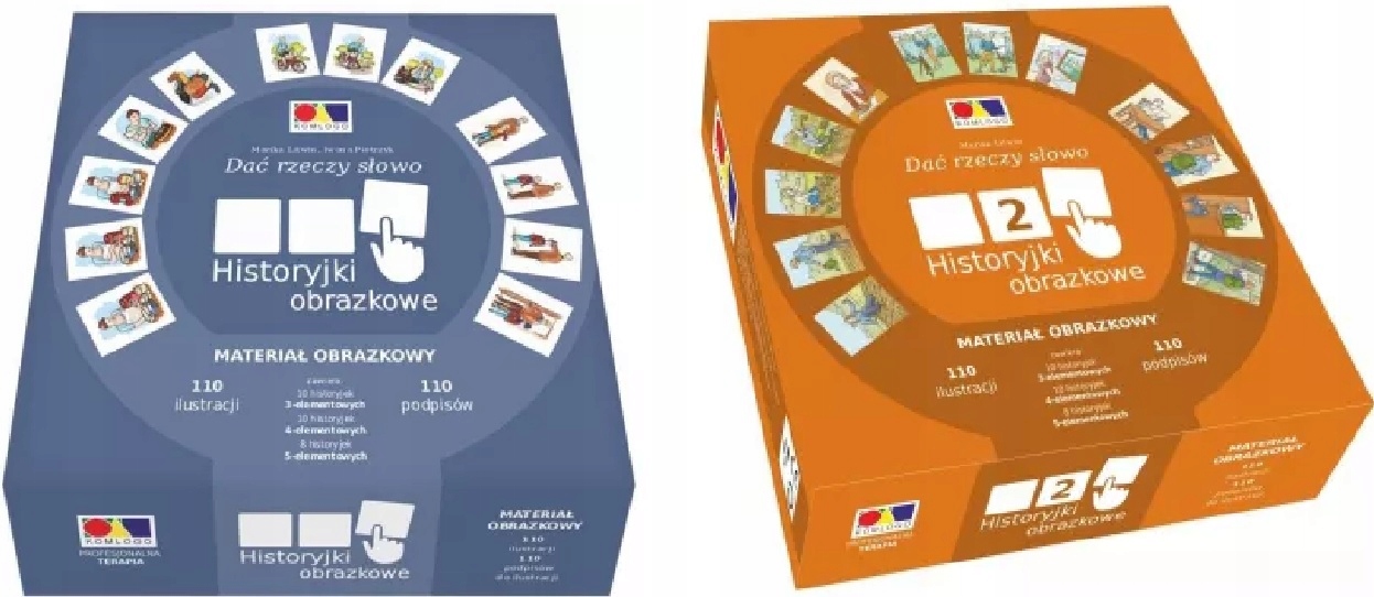 Dać rzeczy słowo. Historyjki obrazkowe 1+2