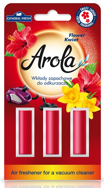 

Arola Wkłady Zapach do odkurzacza A'3 Kwiatowe