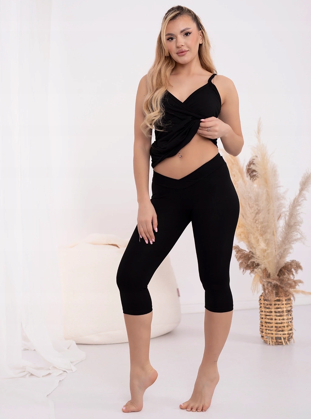 FORMOMMY LEGGINSY CIĄŻOWE GETRY SPODNIE RYBACZKI Z NISKIM STANEM XXL Marka formommy