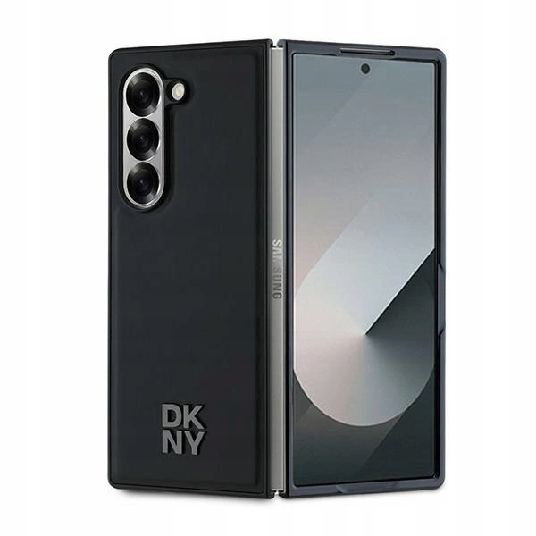 Obyčejné kovové Pouzdro s logem Dkny Magsafe pro Samsung Galaxy Z Fold 6