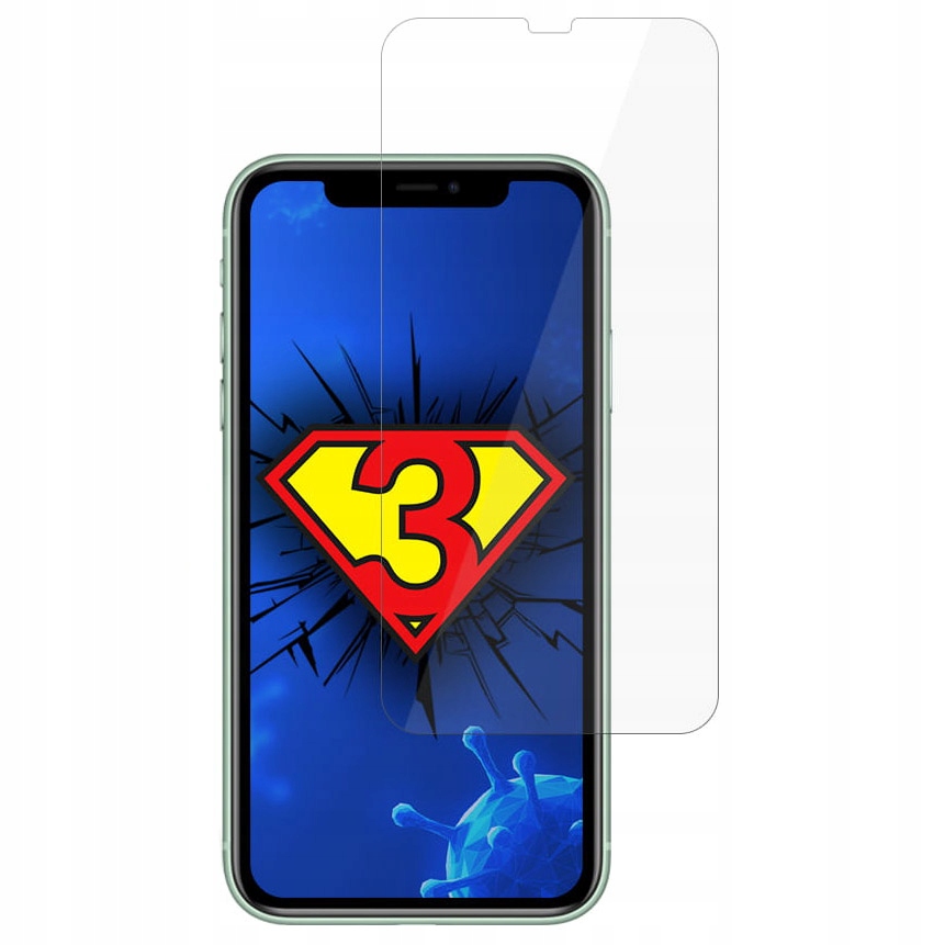 

Folia do iPhone 11/ Xr Pro 3MK Silver Protection +