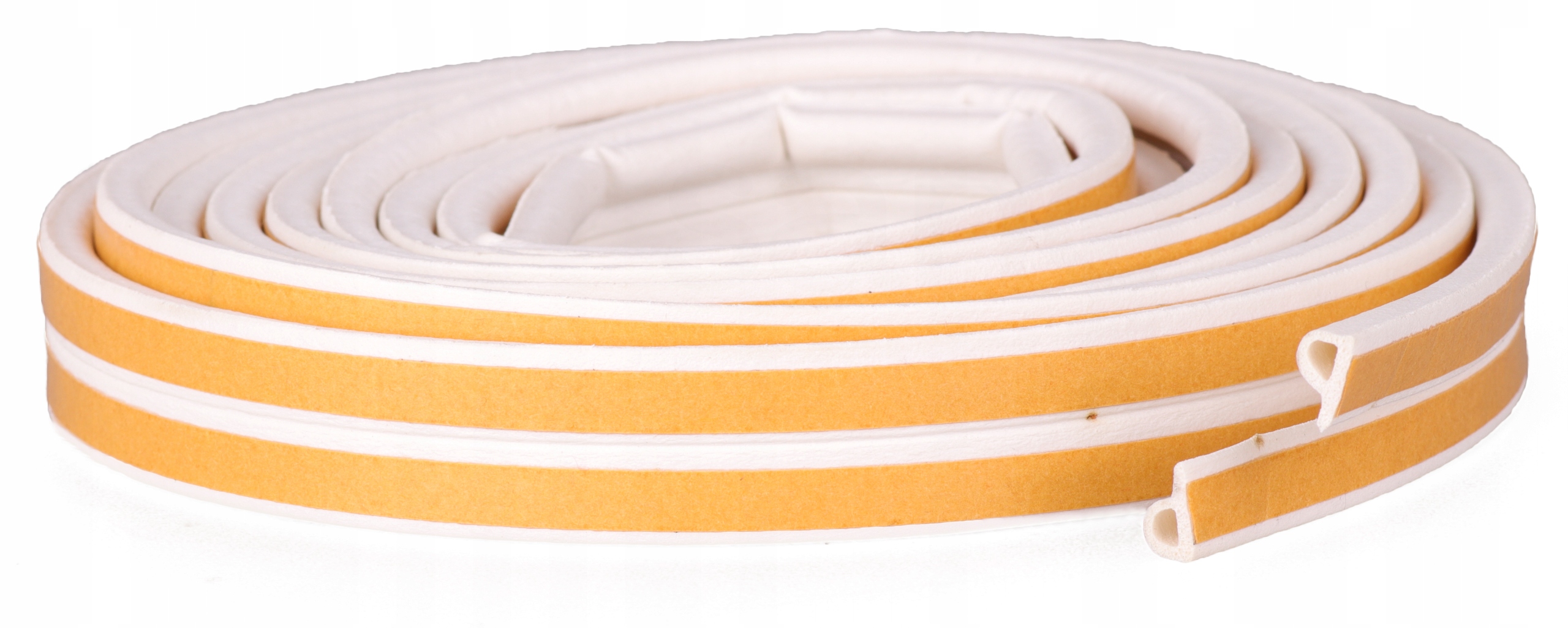 USZCZELKA GUMOWA OKIEN DRZWI 9x5,5 BIAŁA PROFIL P Długość (cm) 100 cm