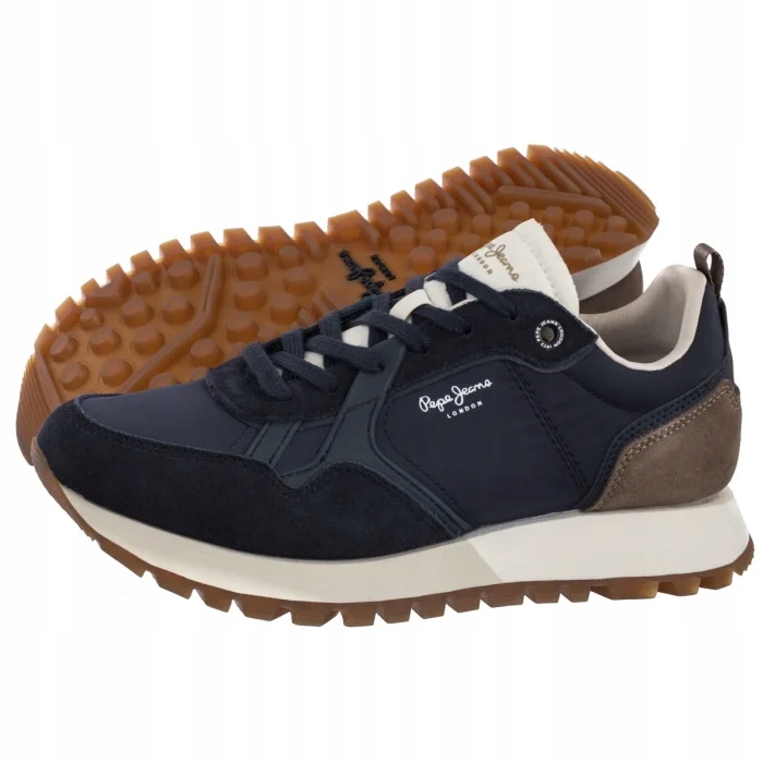 Pánské sportovní boty Pepe Jeans Ari Club Navy PMS400006 Tmavě modré