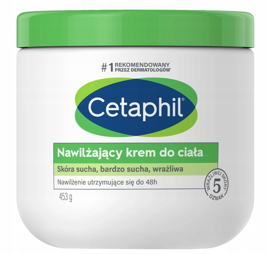 Cetaphil Krem nawilżający do ciała skóra sucha bardzo sucha wrażliwa 453g