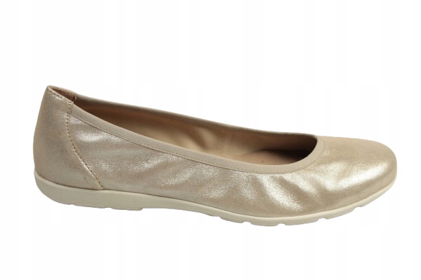 Caprice baleríny 9-22150-42 341 Perlové Měkké Lehké Kůže vel 41