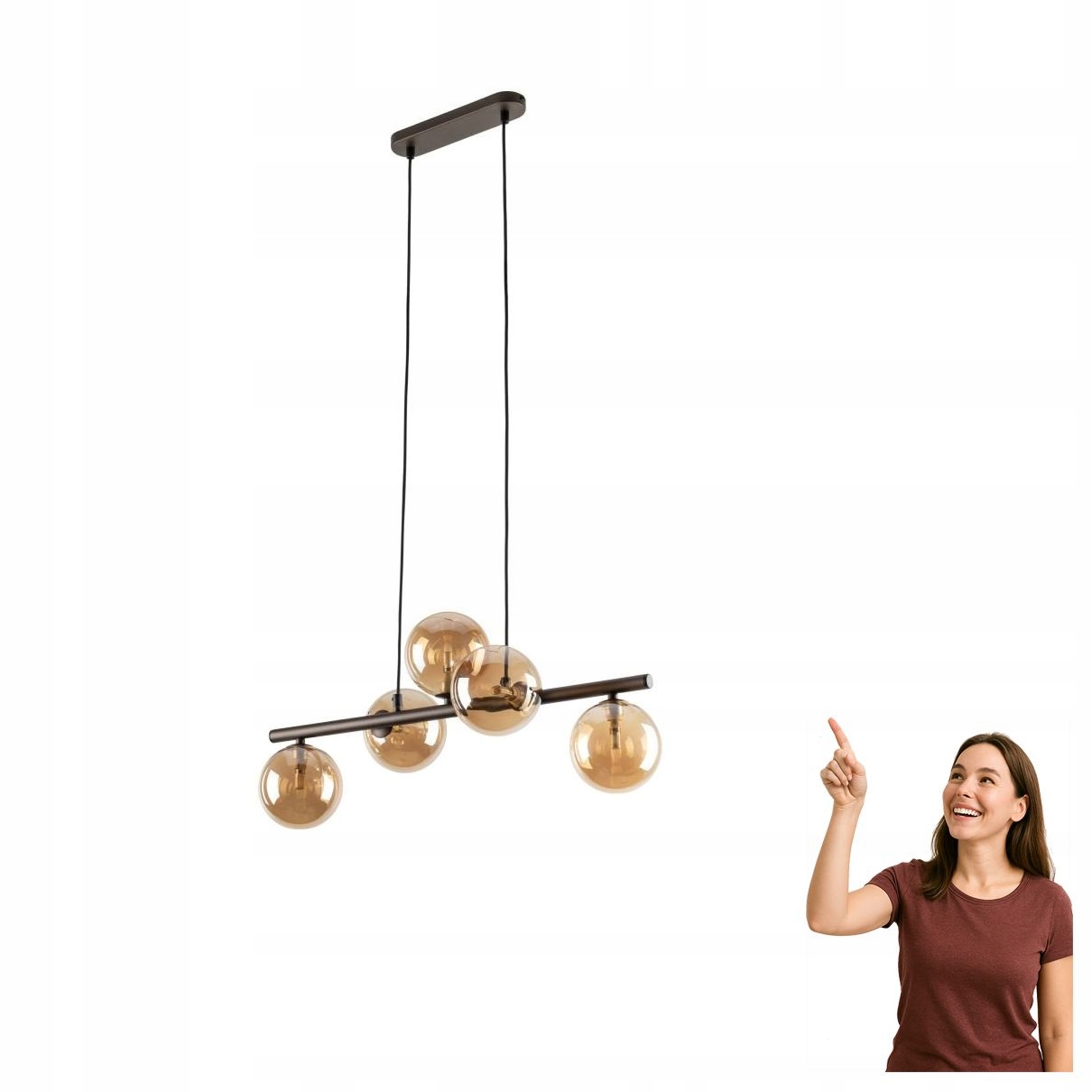 Luster Estera Brown 6105 Tk Lighting