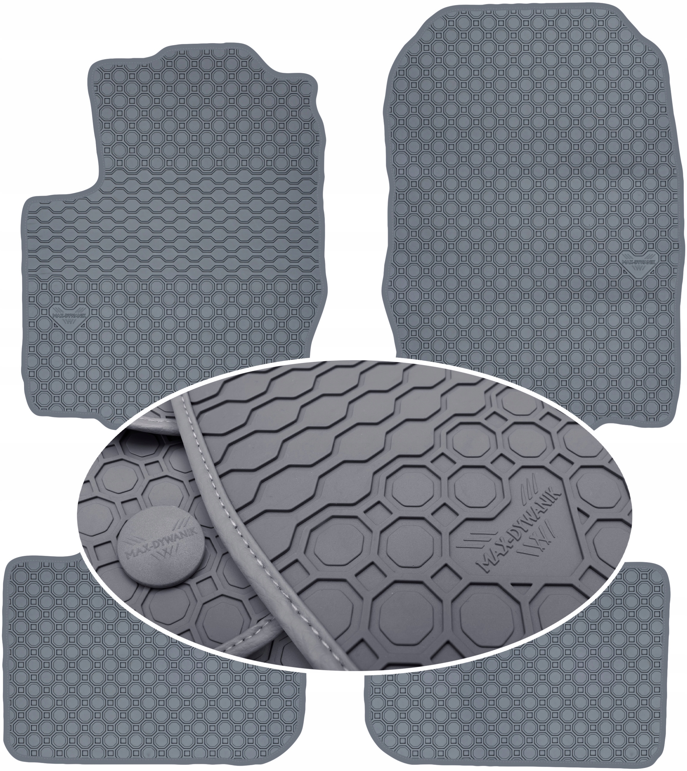 Коврики Max-Коврик резиновые 104789620300 4 el.