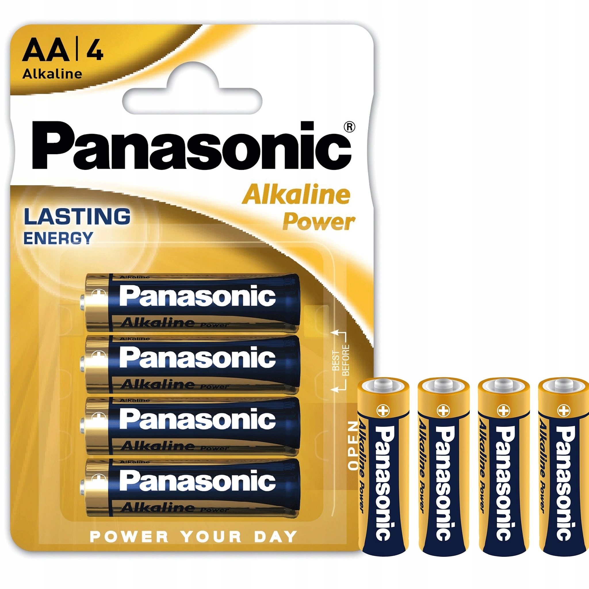 

Mocne Baterie Panasonic Alkaiczne 4x LR6/AA