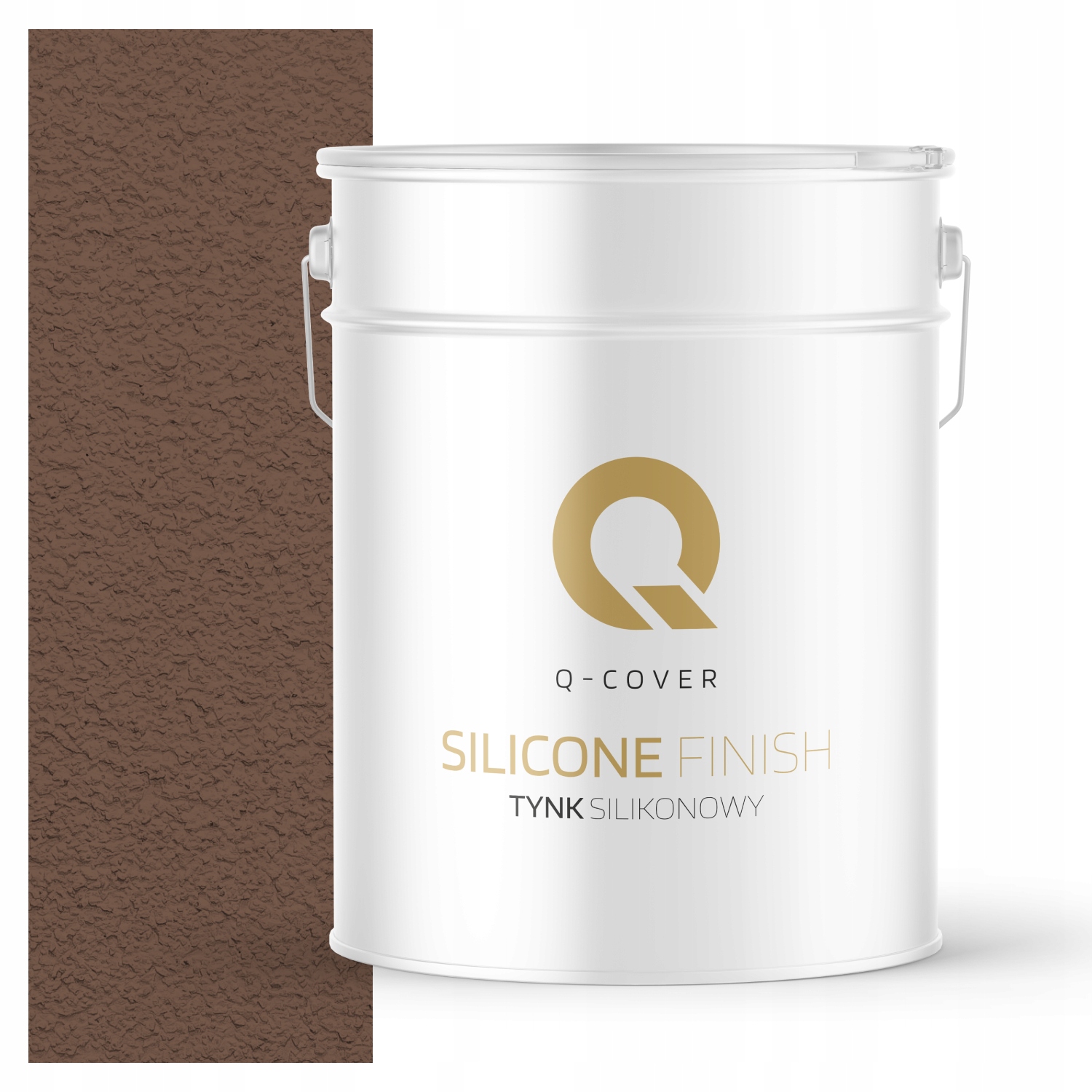 Silikonová Fasádní Omítka Čokoládová F536 15KG Beránek Granulace 2.0mm