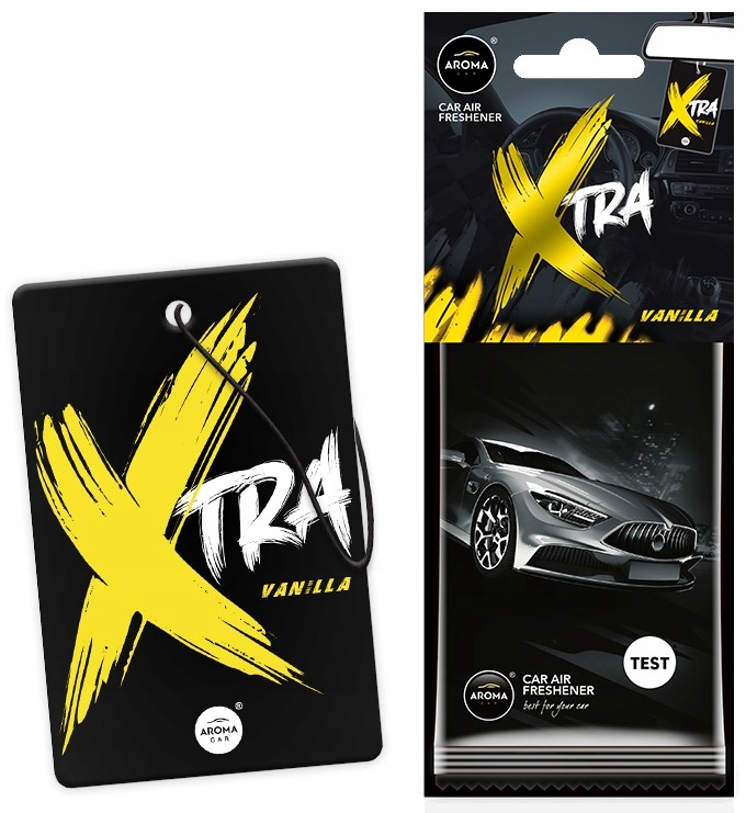 

Aroma Car Xtra Vanilla Zapach waniliowy odświeżacz