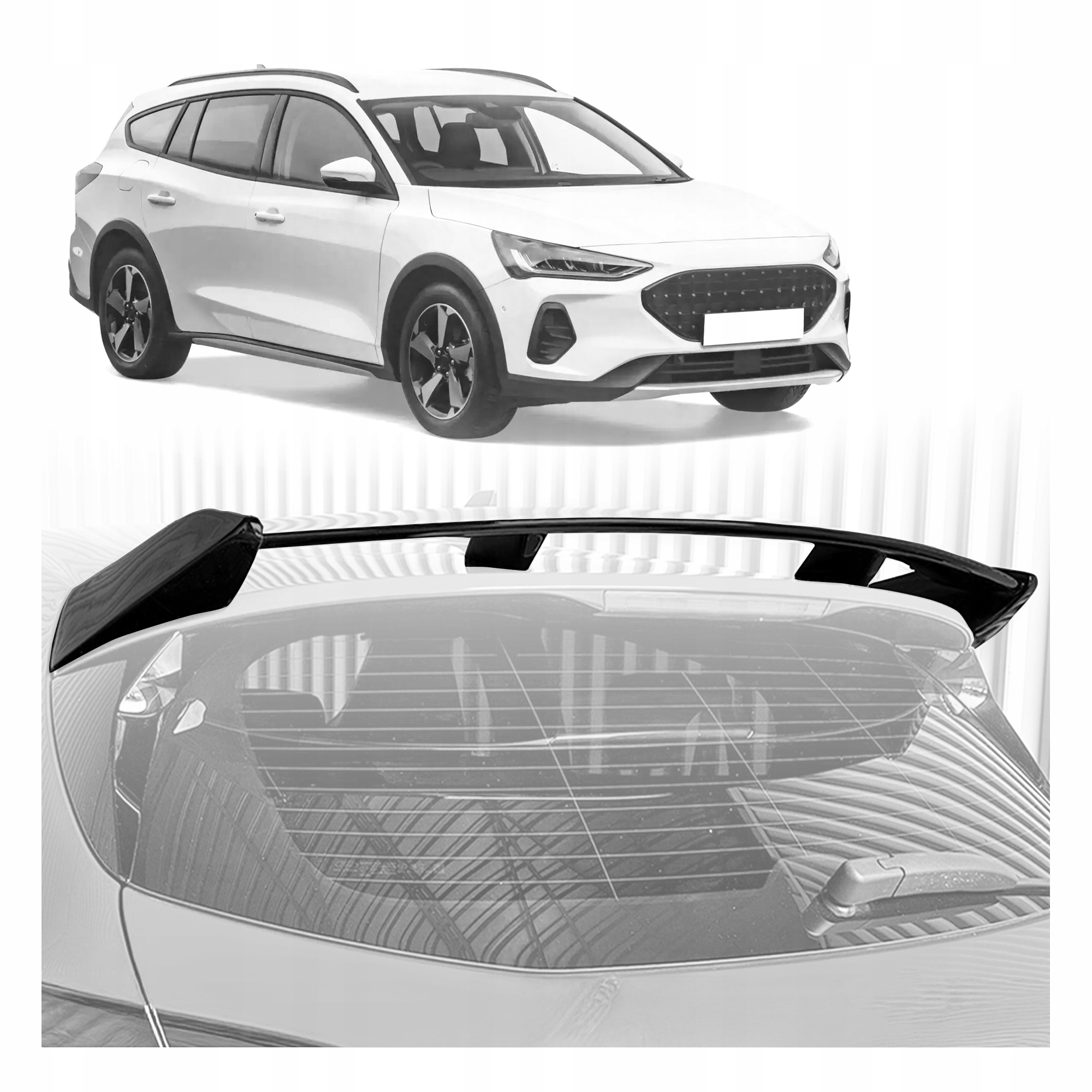 Střešní spojler pro Ford Focus IV 2018- Hatchback