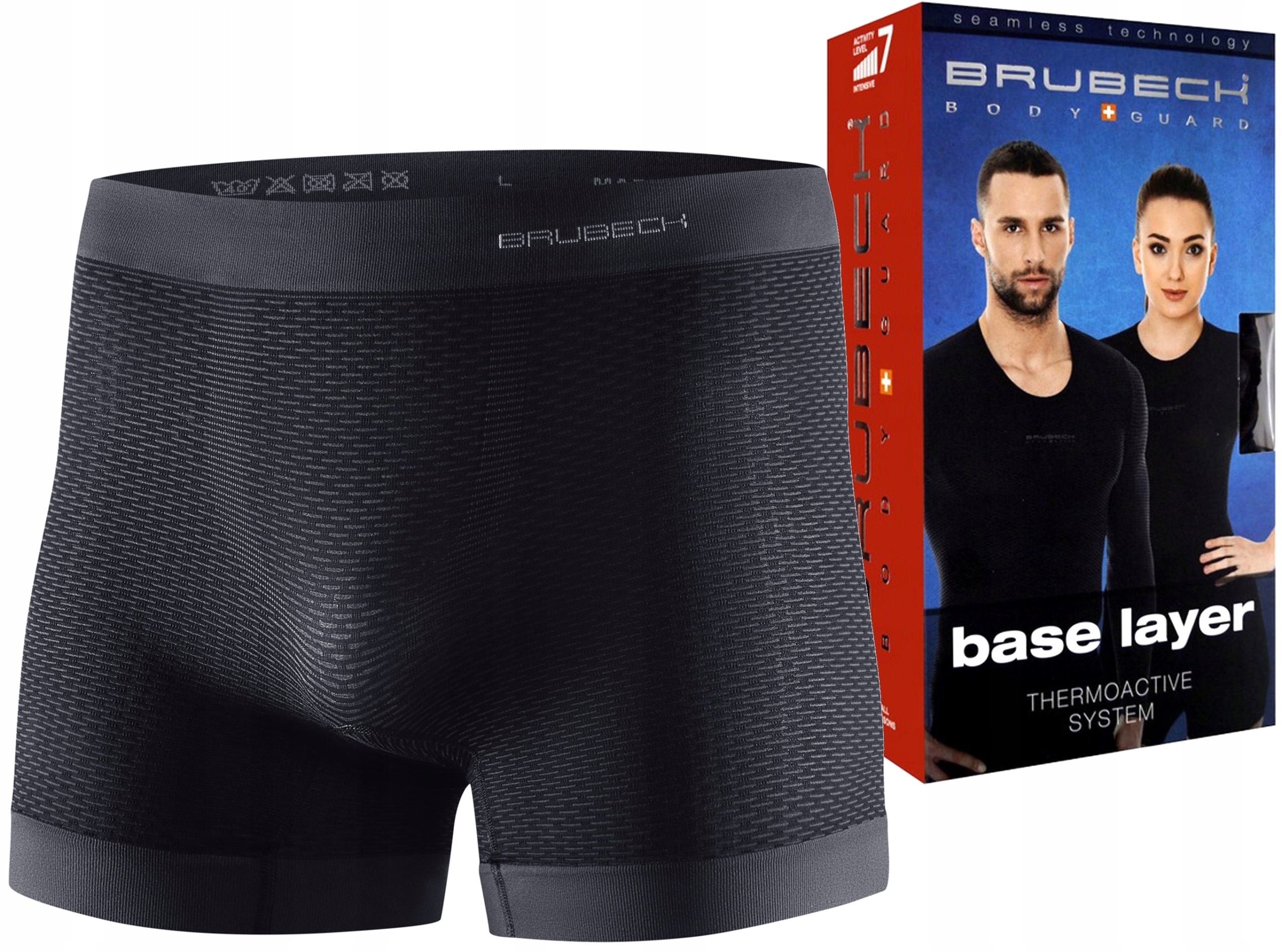 

Brubeck Base Layer Męskie Przewiewne Bokserki M