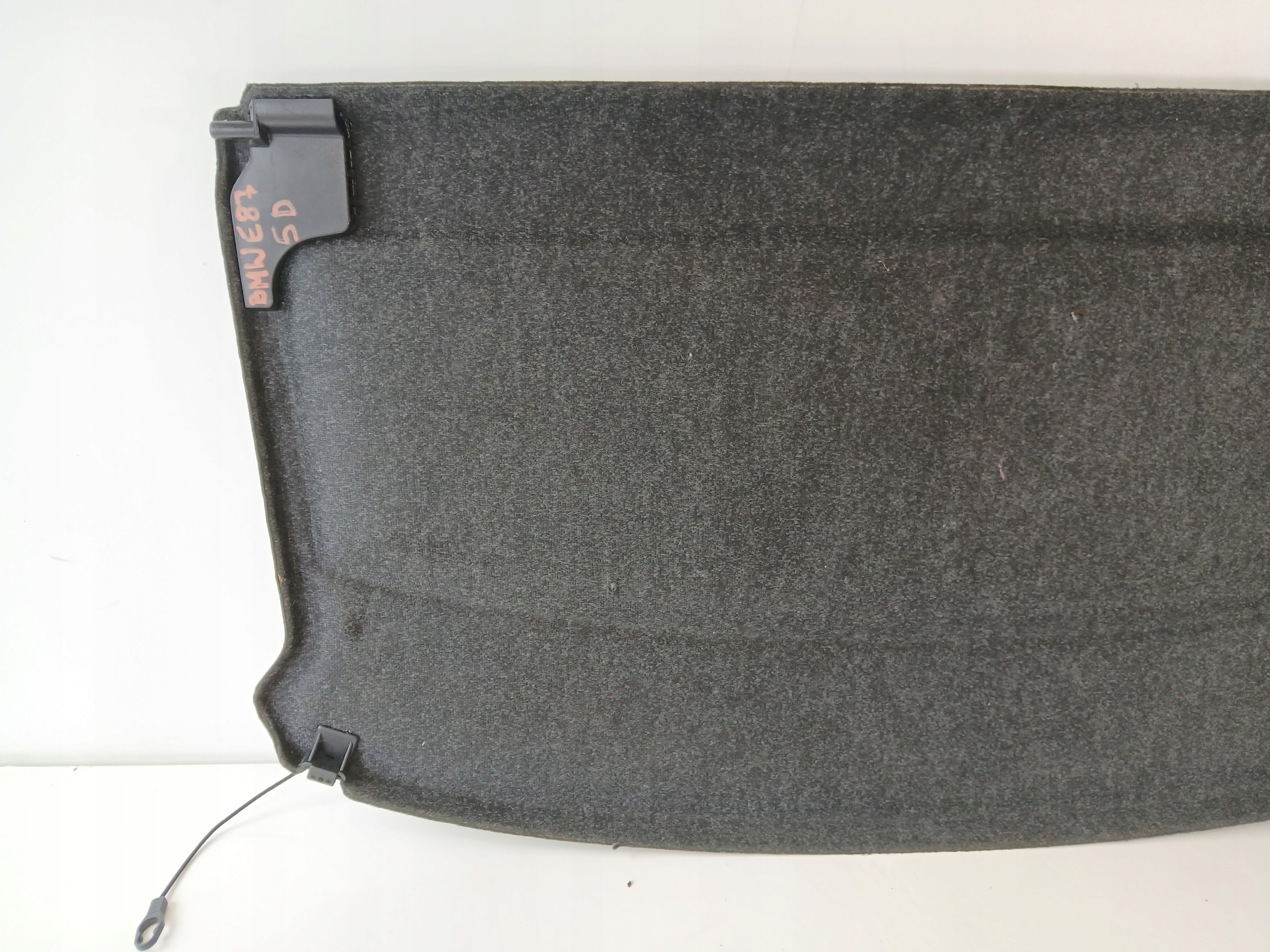 BMW E87 5D plato boot rear part