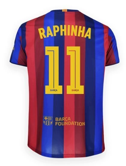 Tričko Fc Barcelona L Raphinha home oficiální 26 27