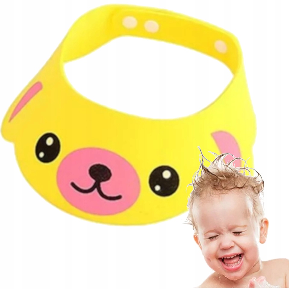 RONDO KĄPIELOWE DASZEK OSŁONA DO MYCIA GŁOWY WŁOSÓW DLA DZIECI DZIECKA