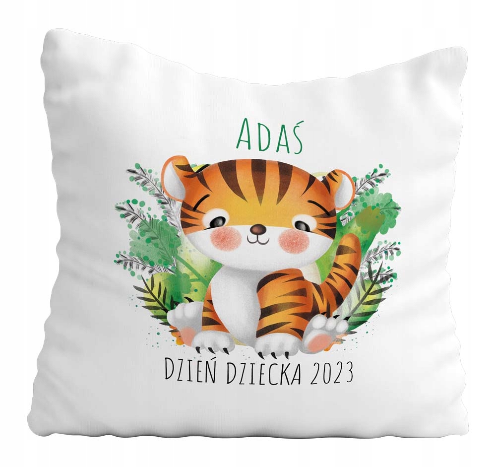 

Poduszka Dzień Dziecka Tygrysek Imię