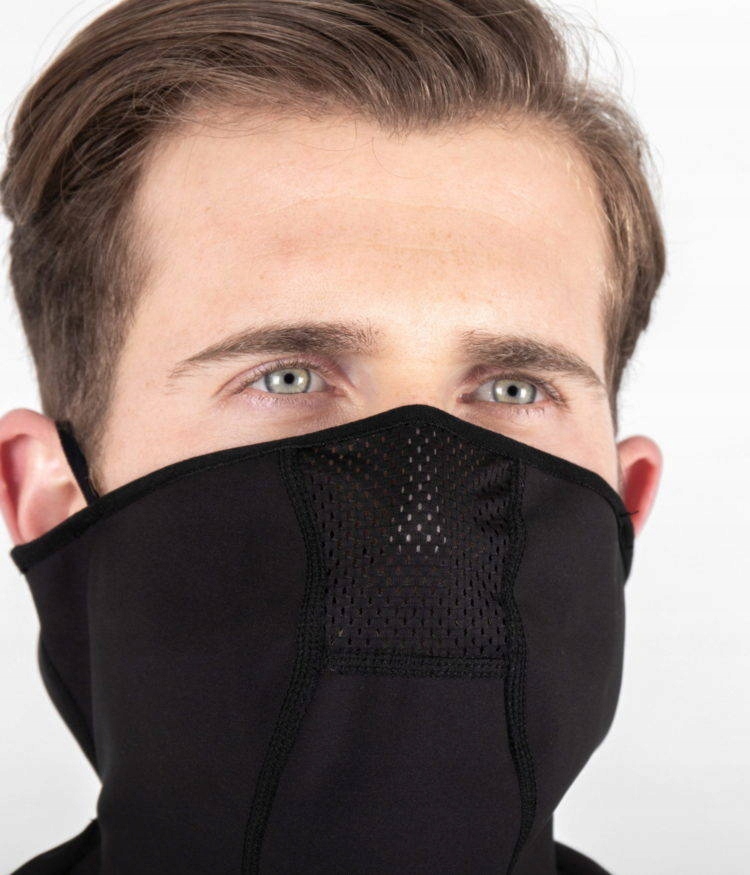 KOMIN KOŁNIERZ WIATROODPORNY WODOODPORNY KNOX NECK TUBE BLACK Producent inny