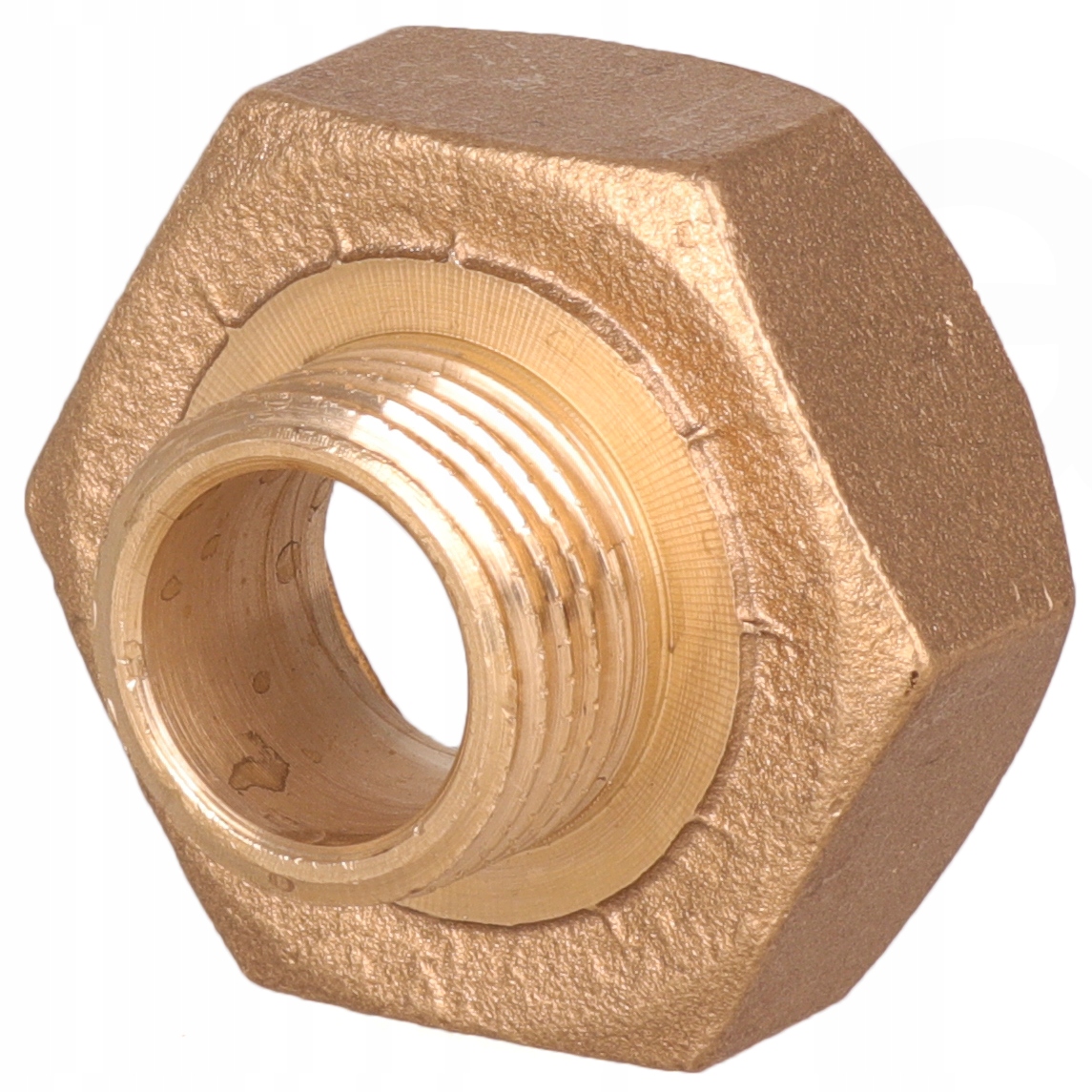 

Redukcja Mufo-nypel 1''x3/4'' Złączka Mufa Mosiądz