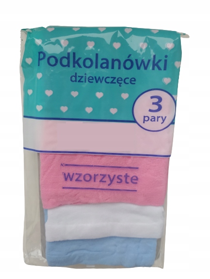 

Podkolanówki Dziecięce Cienkie 3 Pary one size Pl