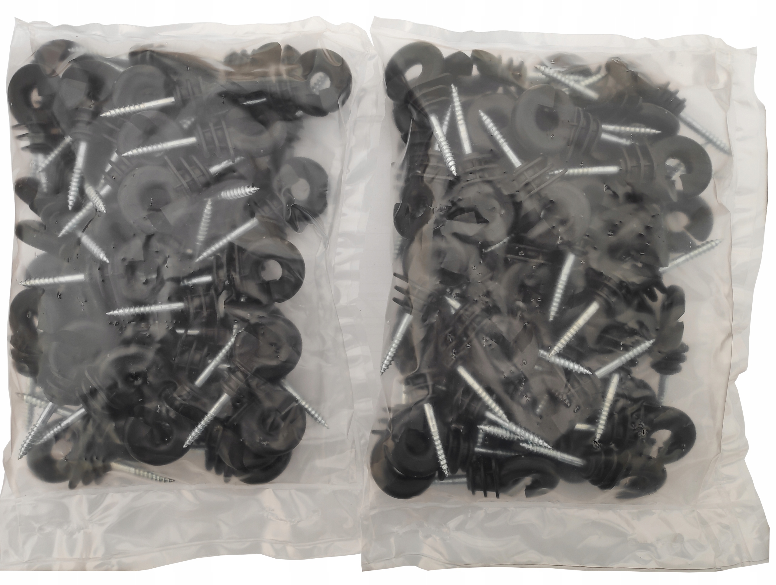 IZOLATORY DO PASTUCHA IZOLATOR 100 SZT DRUT LINKA PLECIONKA ELEKTRYZATOR